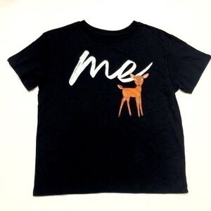Disney Bambi “Me” Black Tee Shirt, Large